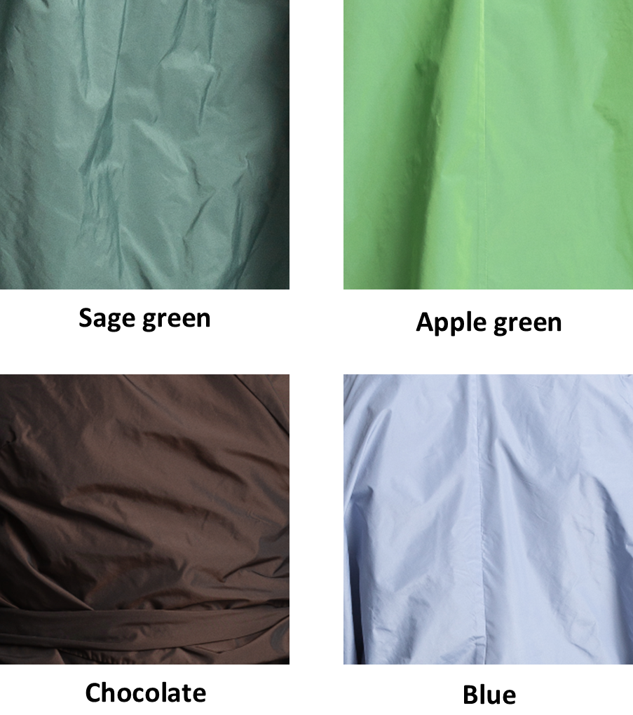 Taffeta long skirt J618