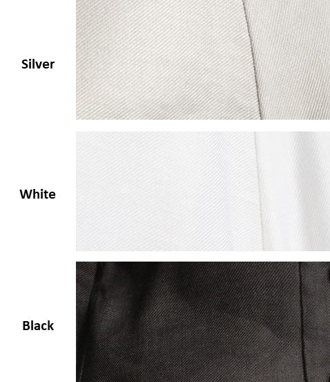 Long jacket in linen "satin" V491
