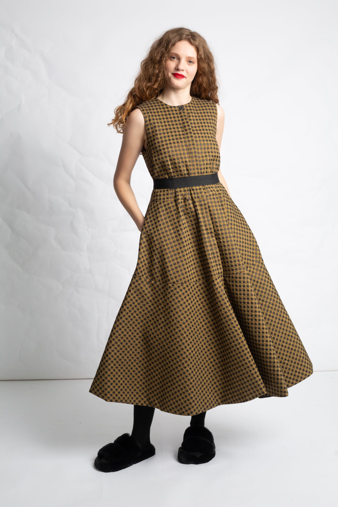 Robe longue sans manches R886