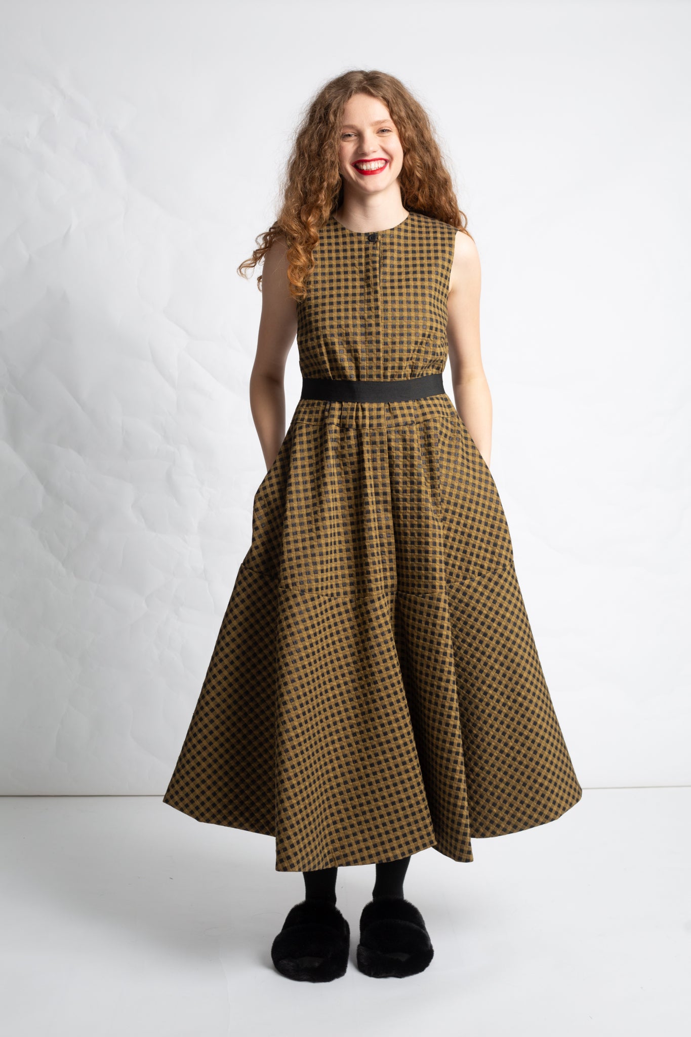 Robe longue sans manches R886