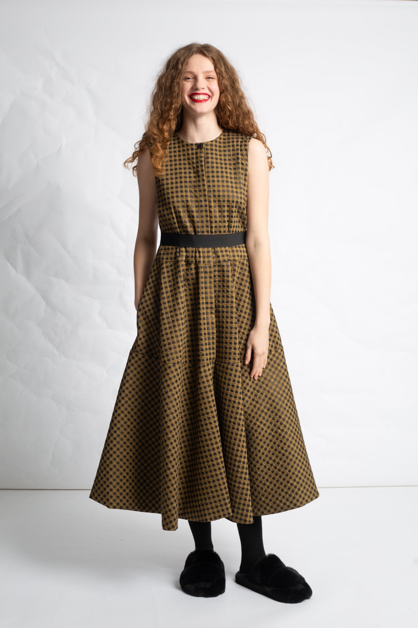 Robe longue sans manches R886