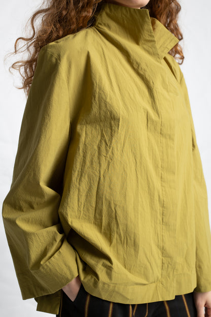 Blouse in cotton with long sleeves T848